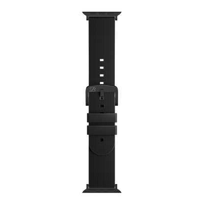 The Elementum — Black with Black Buckle & Adapters (full)