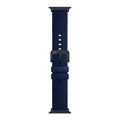 The Elementum — Navy with Black Buckle & Adapters (full)
