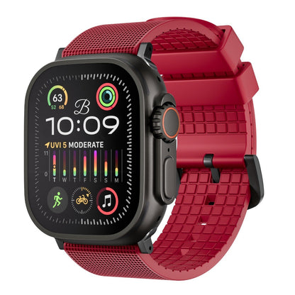 The Elementum — Red with Black Buckle & Adapters