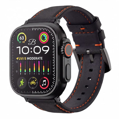 The Helm Sailcloth Apple Watch Strap