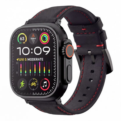 The Helm Sailcloth Apple Watch Strap
