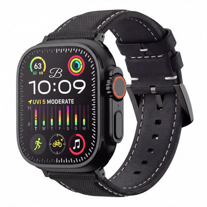 The Helm Sailcloth Apple Watch Strap