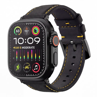 The Helm Sailcloth Apple Watch Strap