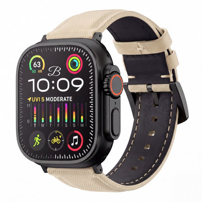 The Helm Sailcloth Apple Watch Strap