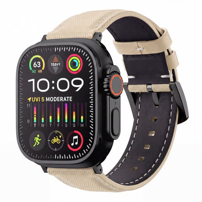 The Helm Sailcloth Apple Watch Strap